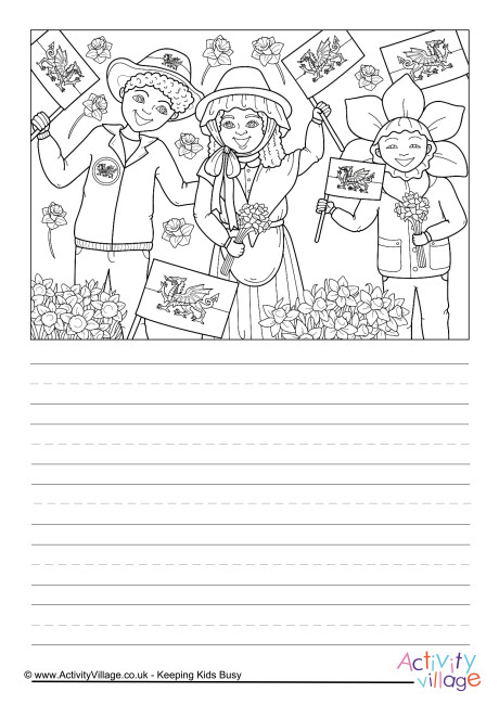 Welsh kids story paper