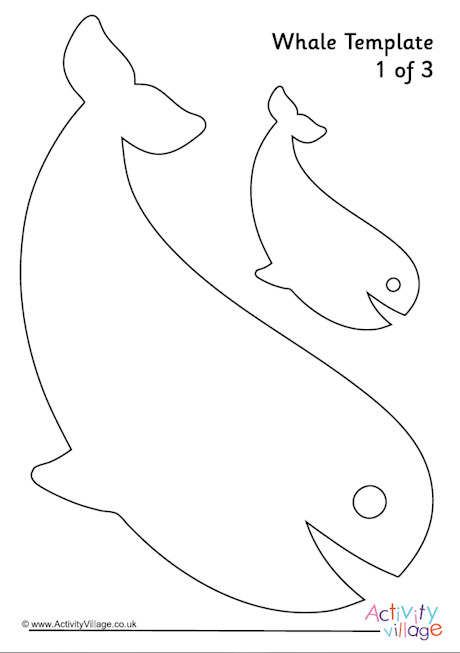 Whale template 1