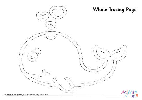 Whale tracing page