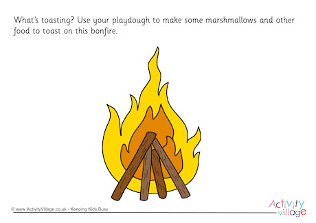 What Is Toasting Playdough Mat