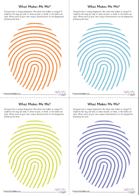 What makes me me fingerprint What makes me me fingerprint