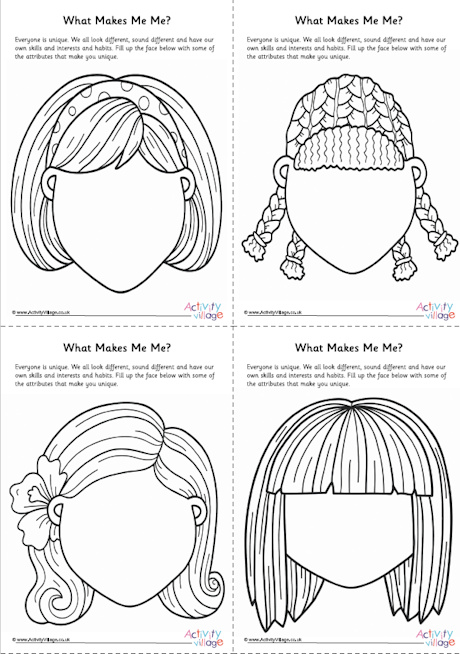 What makes me me - girl version