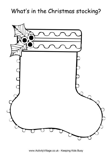 What's in the Christmas stocking 