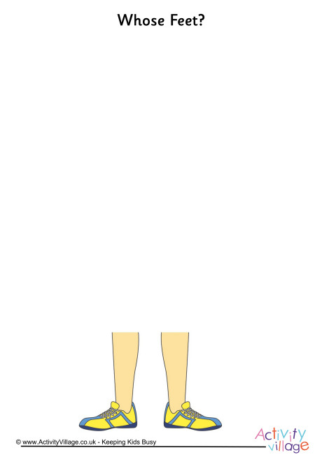 Whose feet athlete