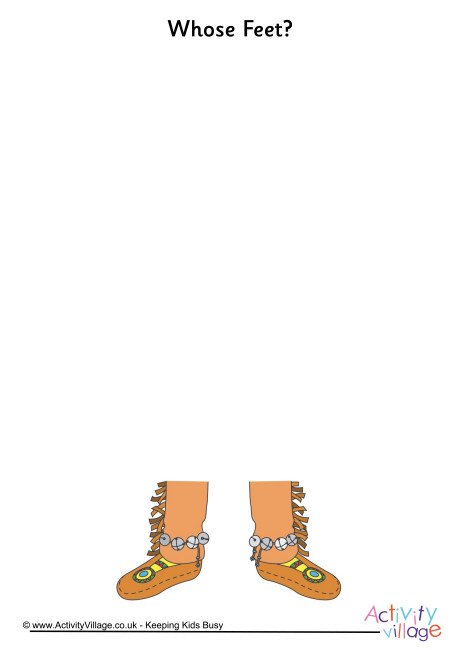 Whose Feet Native American 2