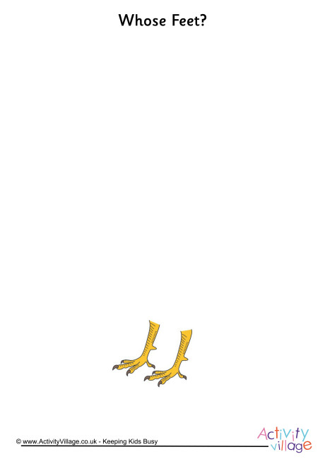 Whose Feet Turkey