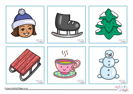 Winter Game Cards