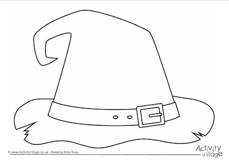 Witch's hat frame