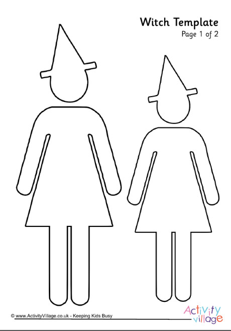 Witch template 1