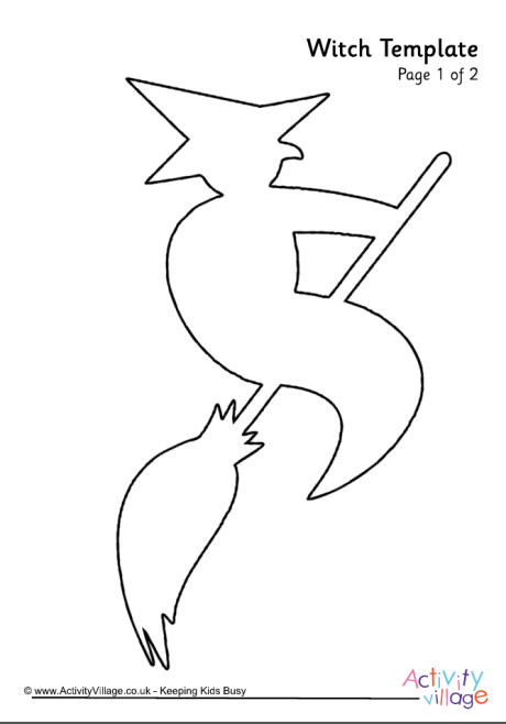 Witch template 3 Witch template 3