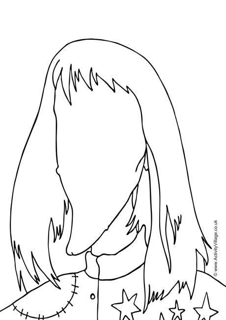 Witch's Face Frame