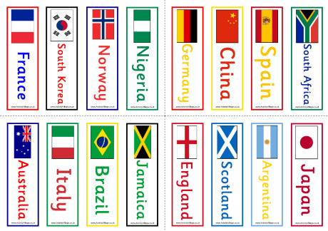 Womens World Cup 2019 Flag Bookmarks