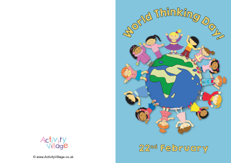World Thinking Day card