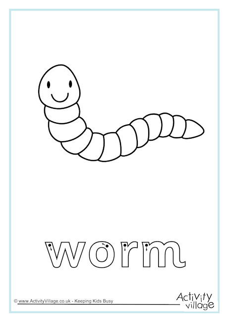 Worm Finger Tracing