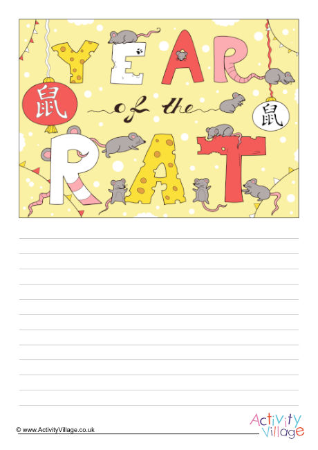 Year of the Rat story paper