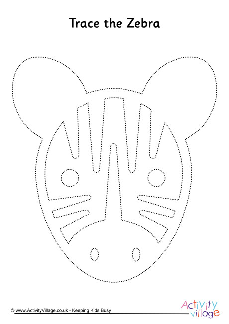 Zebra Tracing Page