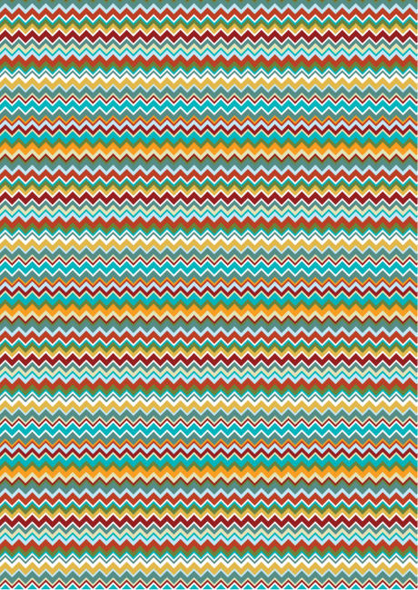 Zigzag knit scrapbook paper