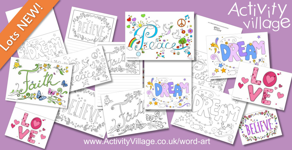 Inspiring Word Art Printables