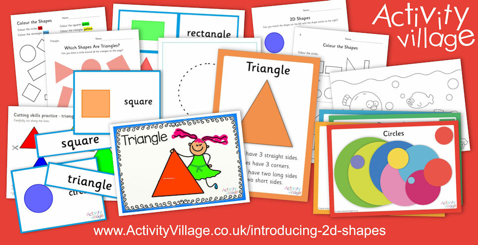Introducing 2D Shapes with Colourful Activities Introducing 2D Shapes with Colourful Activities