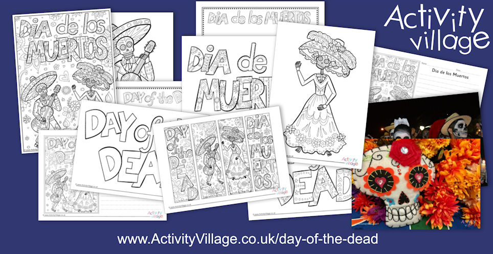 Introducing our New Day of the Dead Activities for Kids Introducing our New Day of the Dead Activities for Kids
