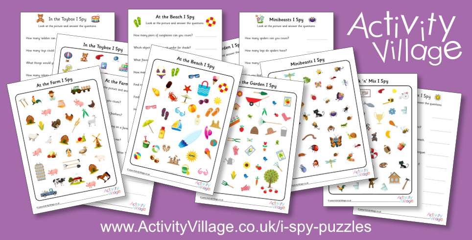 Introducing Our New I Spy Puzzles Introducing Our New I Spy Puzzles