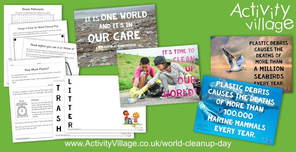 Introducing Our World Cleanup Day Page Introducing Our World Cleanup Day Page