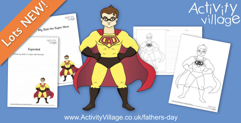 Introducing Superdad - Popping Up All Through Our Father's Day Section! Introducing Superdad - Popping Up All Through Our Father's Day Section!