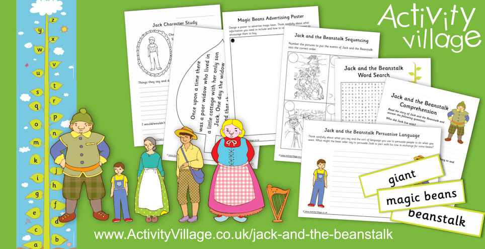 More Jack and the Beanstalk Activities...