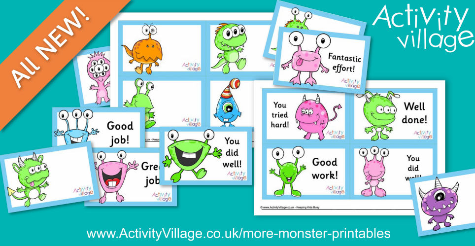 Just Added These Monster Achievement Cards