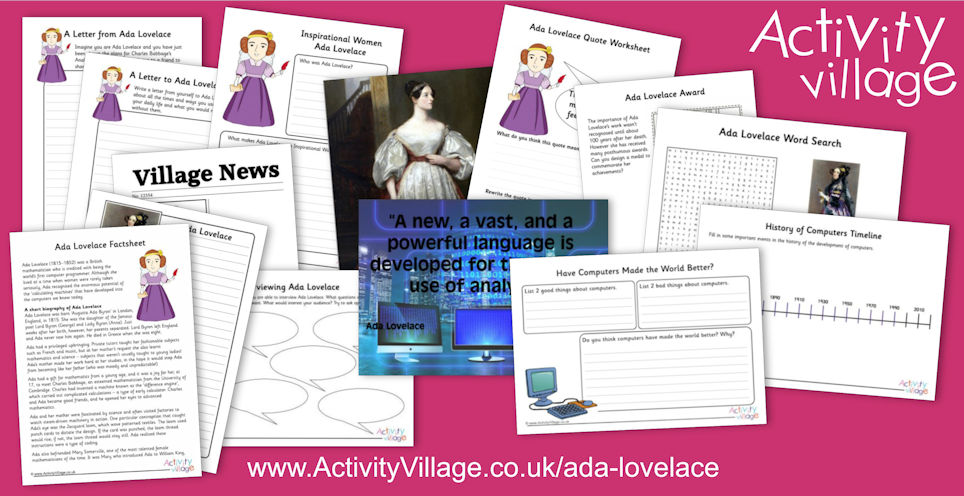 Learning About Ada Lovelace Learning About Ada Lovelace