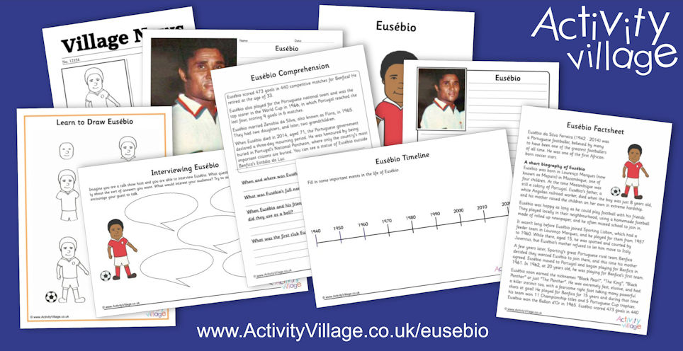 Learning About Footballing Hero Eusebio Learning About Footballing Hero Eusebio