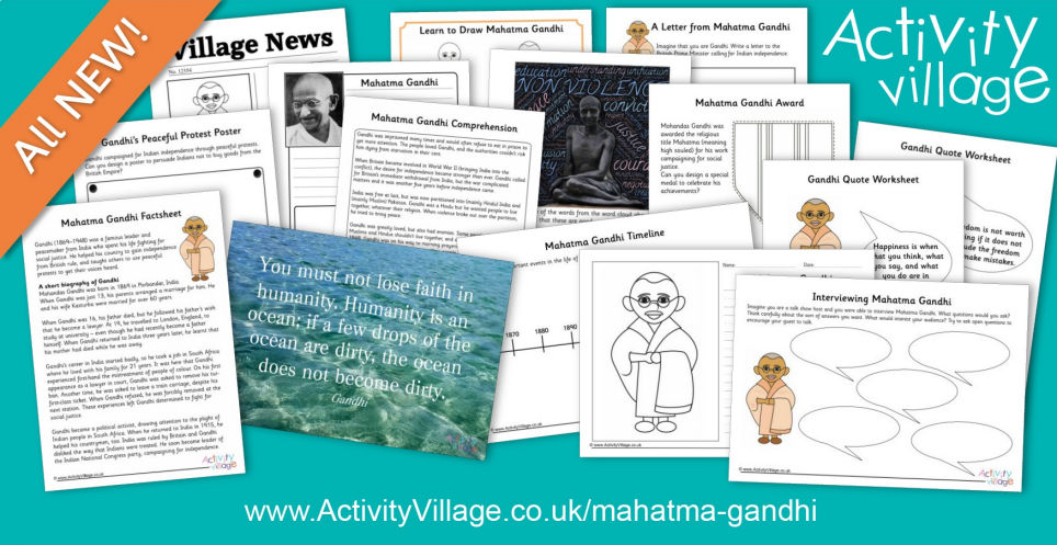 Learning About Mahatma Gandhi