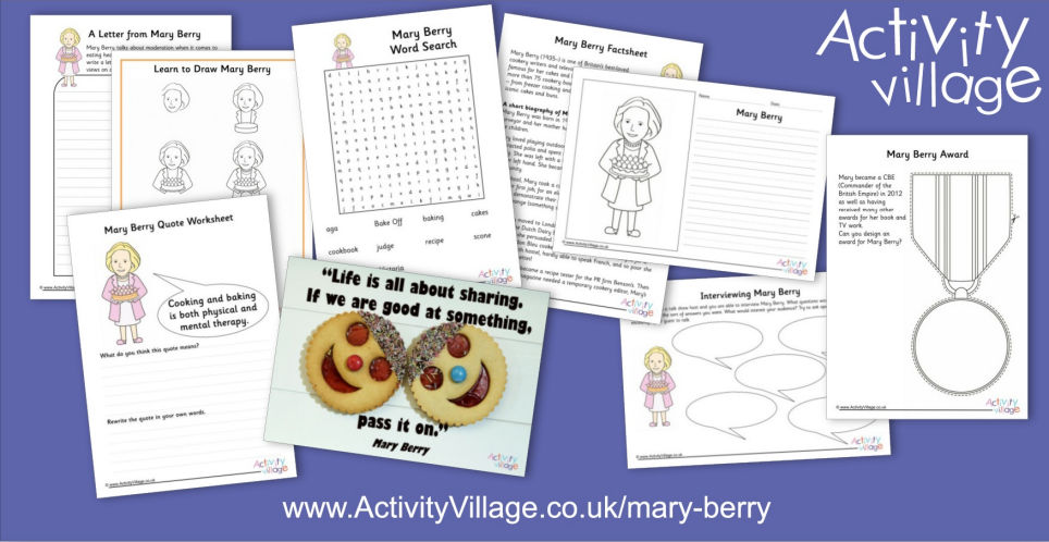 Learning About Mary Berry Learning About Mary Berry