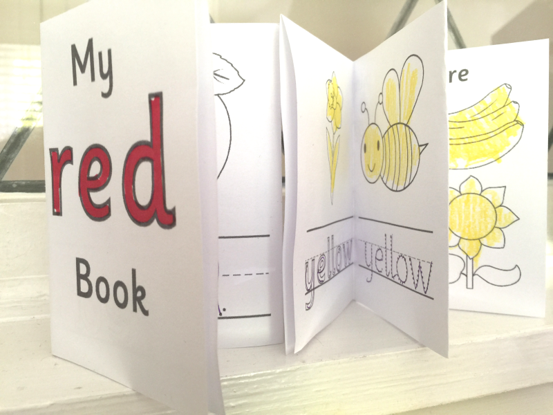 Learning Colours with our New Colour Booklets Learning Colours with our New Colour Booklets