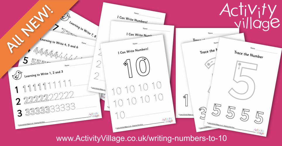 Learning to Write Numbers Learning to Write Numbers