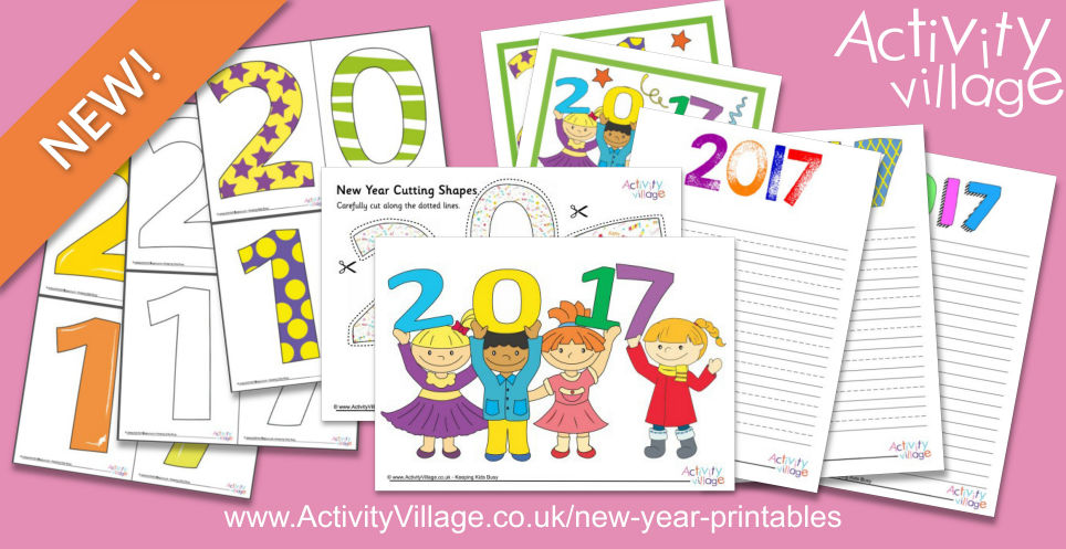 Lots of Colourful New Printables for the New Year