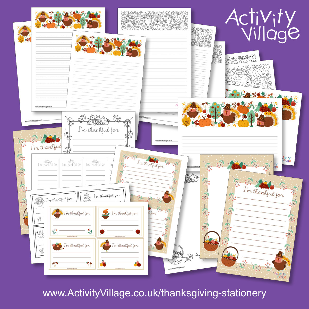 Lots of Lovely New Thanksgiving Stationery