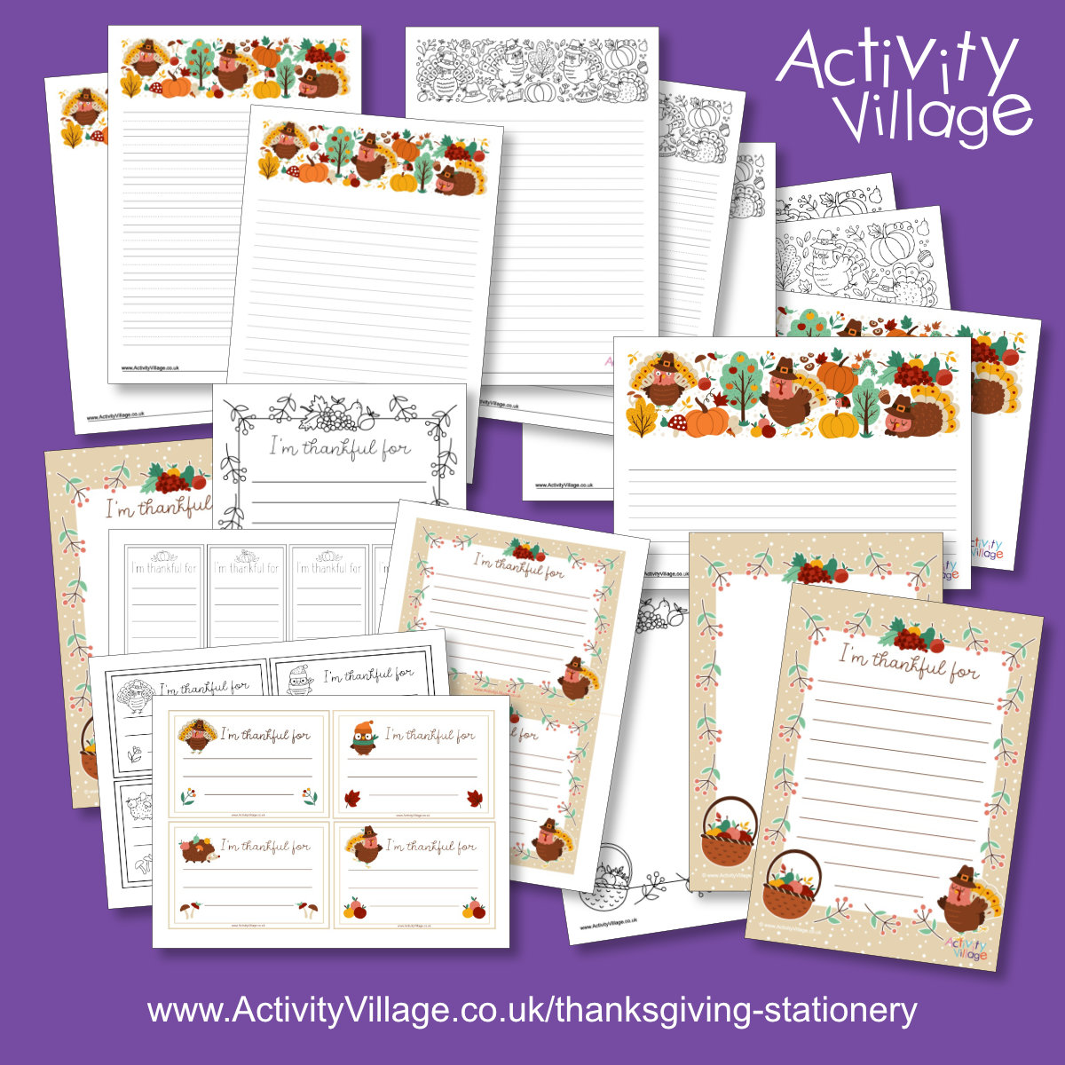 Lots of Lovely New Thanksgiving Stationery Lots of Lovely New Thanksgiving Stationery