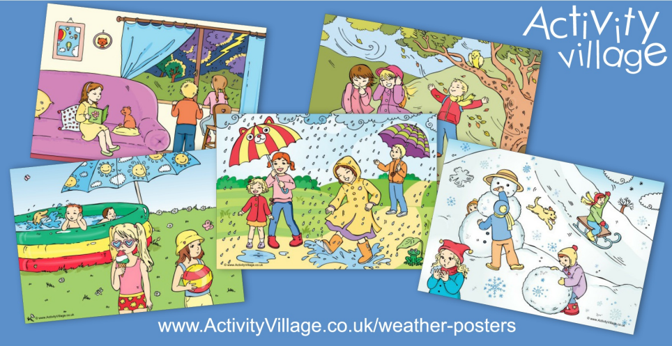Lots to Spot on These New Weather Posters Lots to Spot on These New Weather Posters