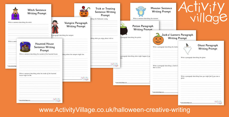 More Halloween Creative Writing Prompts