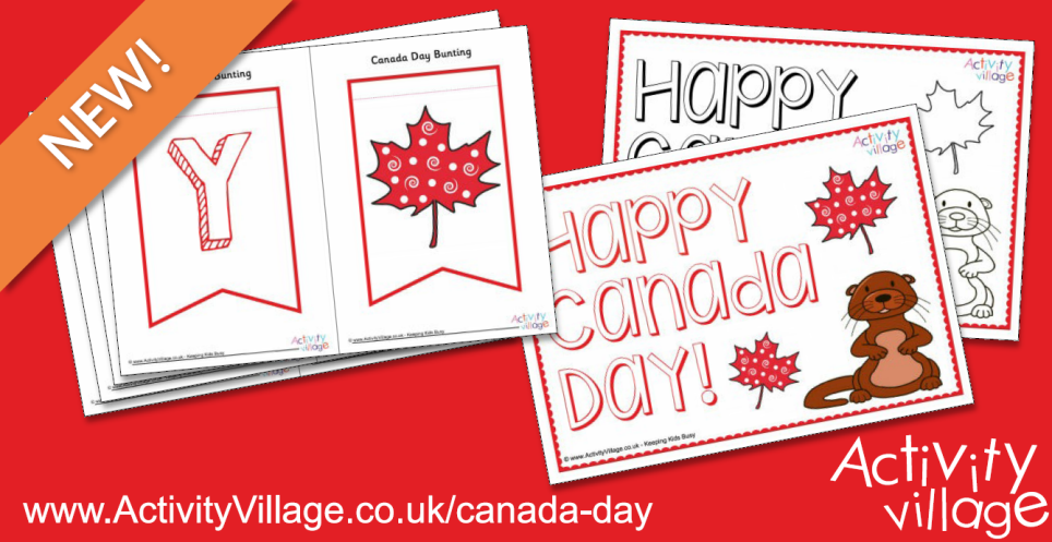 New Canada Day Printables