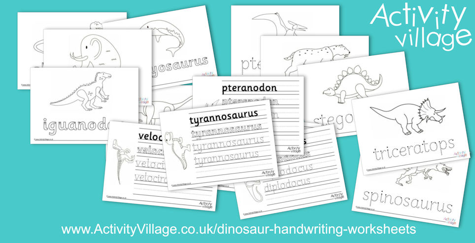 New Dinosaur Handwriting Worksheets New Dinosaur Handwriting Worksheets