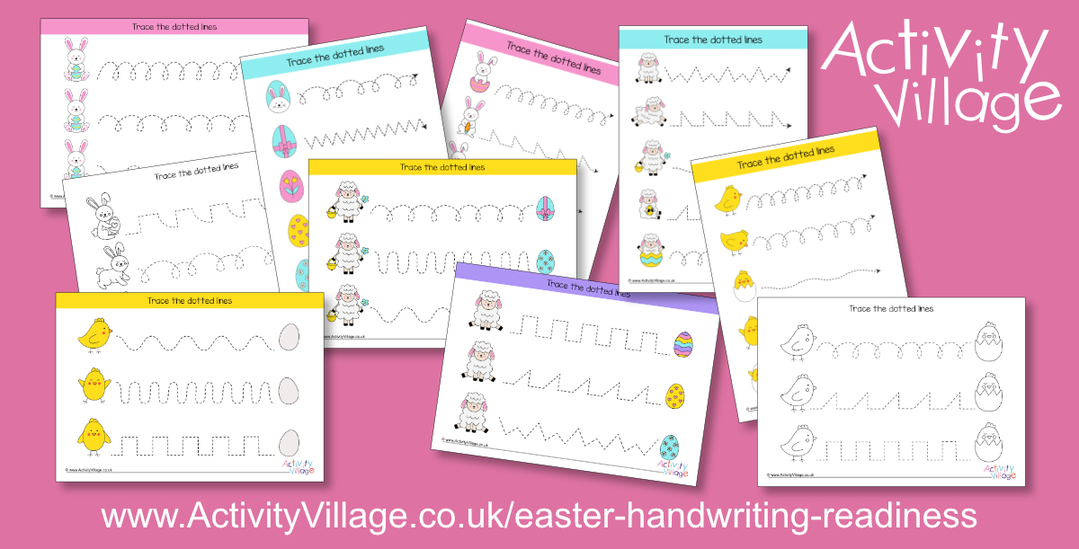 New Easter Handwriting Readiness Worksheets New Easter Handwriting Readiness Worksheets