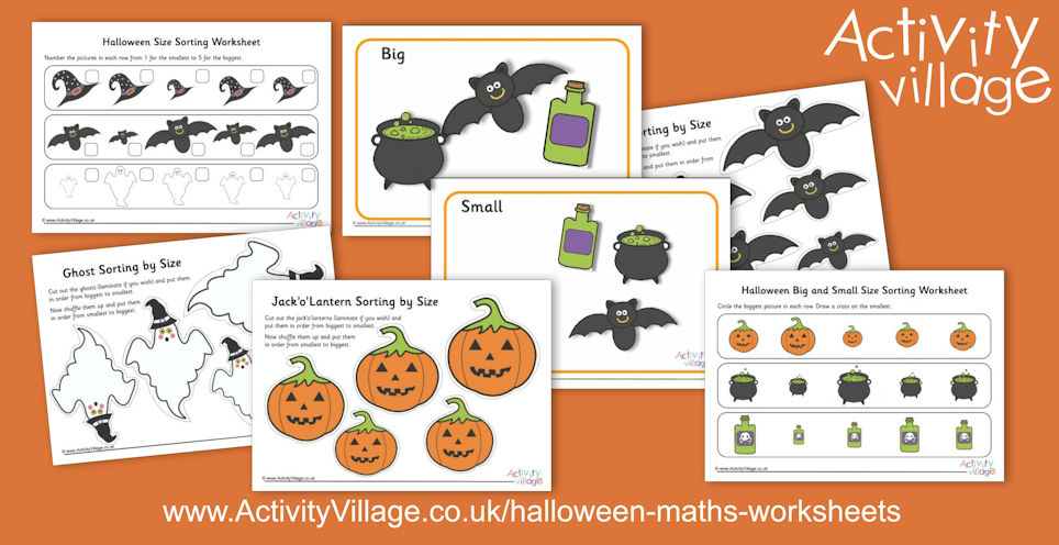 New Halloween Sorting Activities and Worksheets New Halloween Sorting Activities and Worksheets