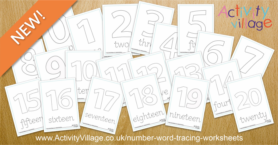 New Number Word Tracing Worksheets New Number Word Tracing Worksheets