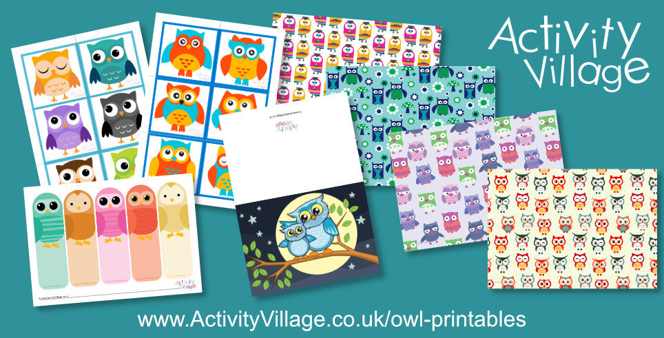 Pretty New Owl Printables! Pretty New Owl Printables!