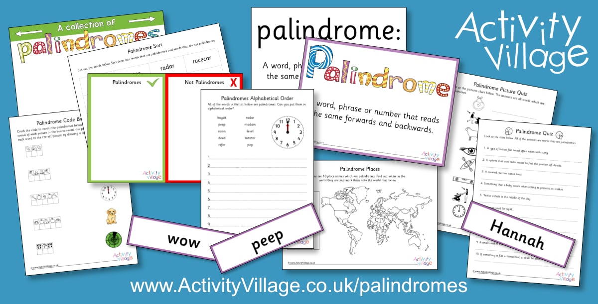 New Palindrome Resources