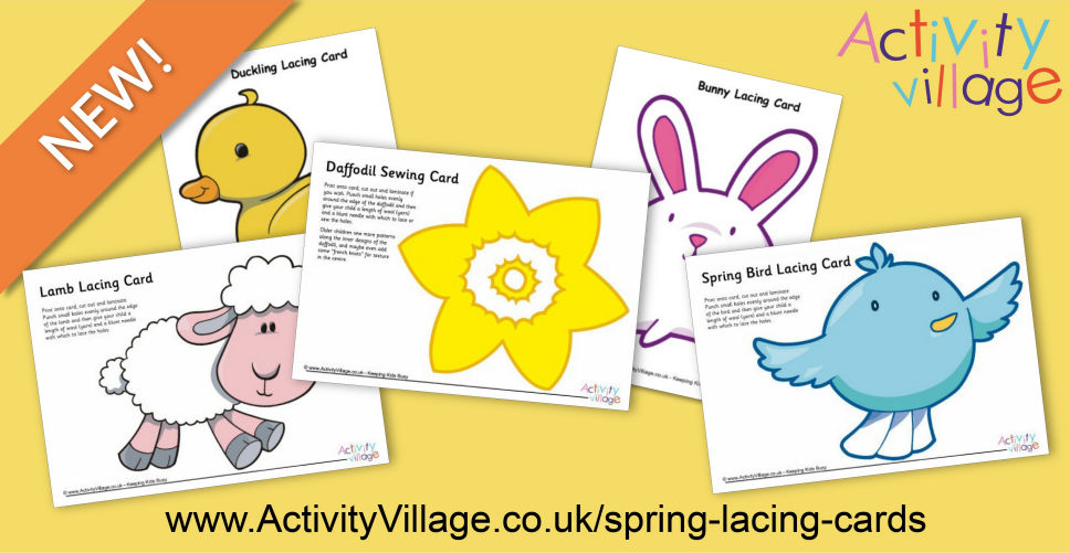 New Spring Lacing Cards Just Added New Spring Lacing Cards Just Added