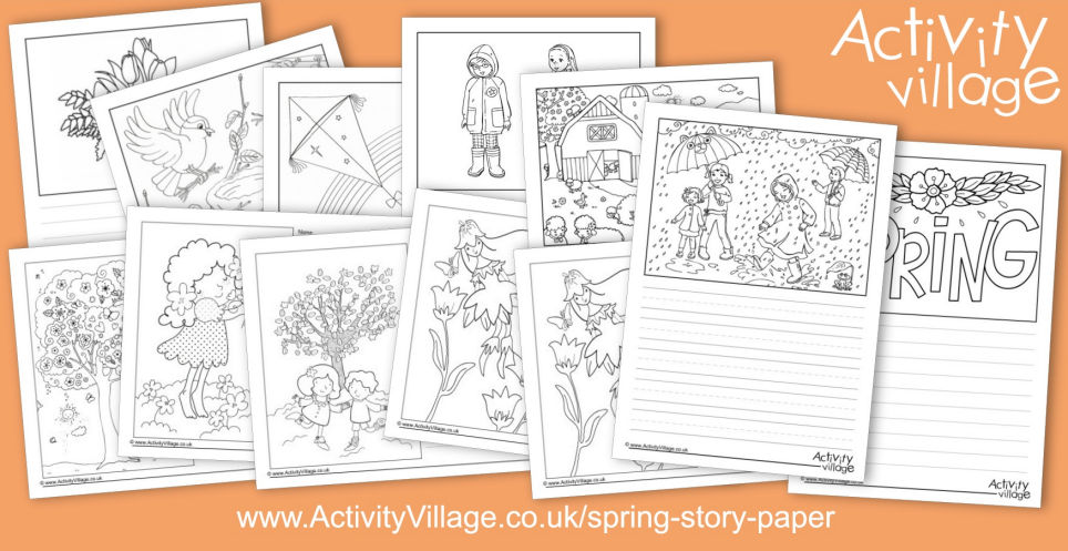 New Spring Story Paper Designs