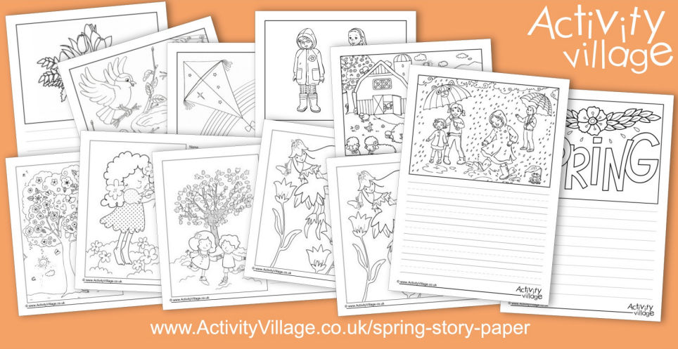 New Spring Story Paper Designs New Spring Story Paper Designs